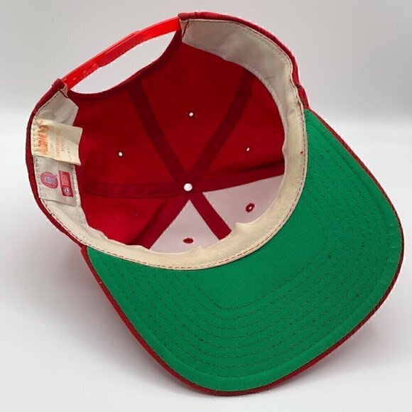 Indiana Hoosiers NCAA Vintage Red Annco Snapback Hat - Picture 4 of 5